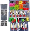 Bluenet-226-Pcs-Soft-Plastic-Fishing-lures-Tackle-Kit-Including-Bionic-Bass-Trout-Salmon-Pike-Fishing-Lure-Frog-Lures-Minnow-Popper-Pencil-Crank-Soft-Hard-Bait-Fishing-Lure-Metal-Spoon-Jig-Lure
