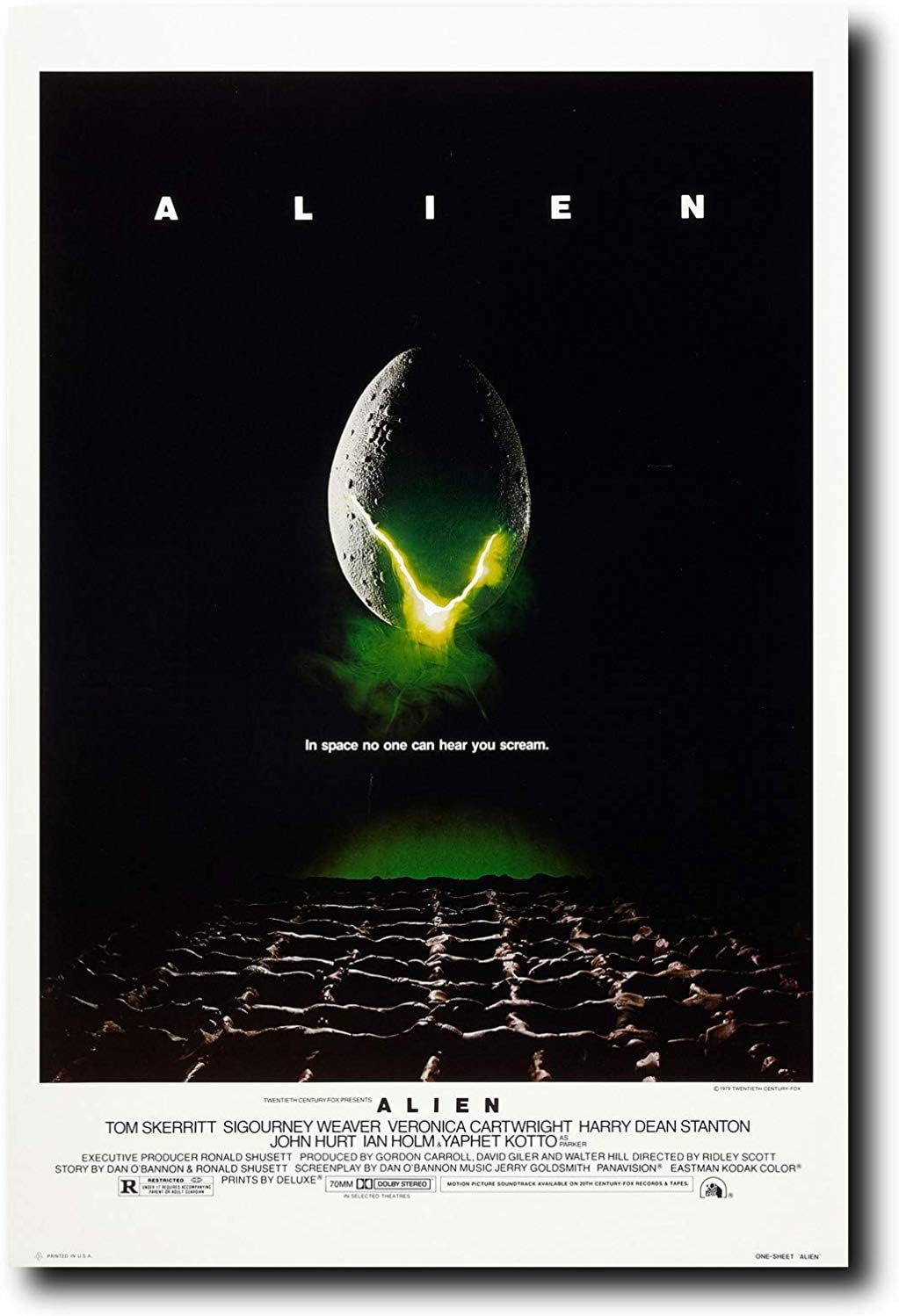 Alien (1979) Classic Movie Poster and Prints Unframed Wall Art Gifts Decor 11x17
