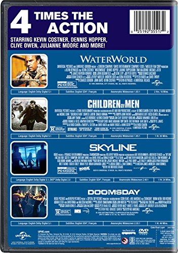 4 Movie Marathon: Post-Apocalyptic Collection (Waterworld / Skyline / Children of Men / Doomsday) - //coolthings.us