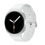 Samsung Galaxy Watch 8 (2025) 44mm Bluetooth Smartwatch, Cushion Design, Fitness Tracker, Sleep Coaching, Running Coach, Energy Score, Heart Rate Tracking, Silver [US Version, 2 Yr Warranty]