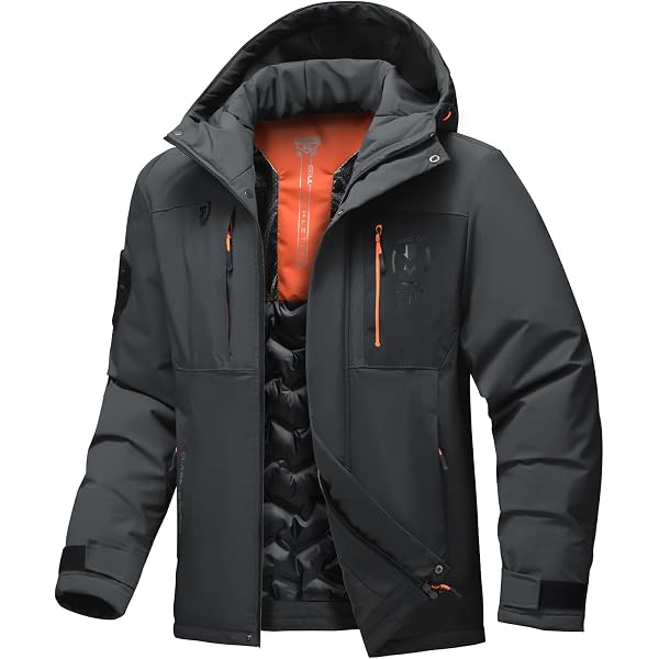 Amazon.com: Jsslaik Men's Thermal Waterproof Windproof Jacket