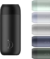 Chilly's Series 2 Coffee Cup 500ml Abyss Black Double Walled Vacuum