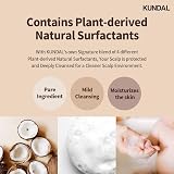 KUNDAL Nature Shampoo 500ml Amber Vanilla Honey Macadamia 97.4% Ingredients view 5