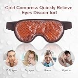 NEWGO Cooling Eye Mask Hot Cold Therapy Reusable for Puffy Eyes view 4