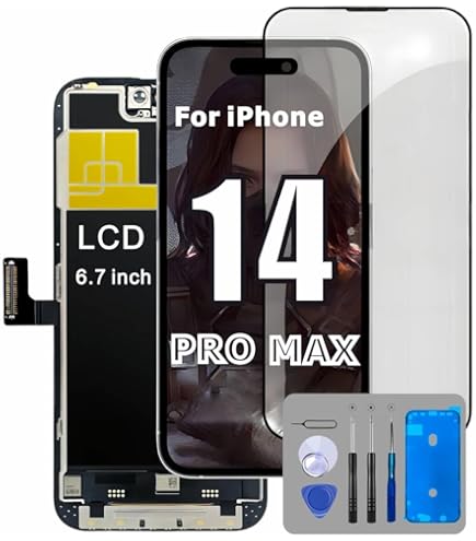 ZTR for iPhone 14 Pro Max Screen Replacement, 6.7'' COF LCD