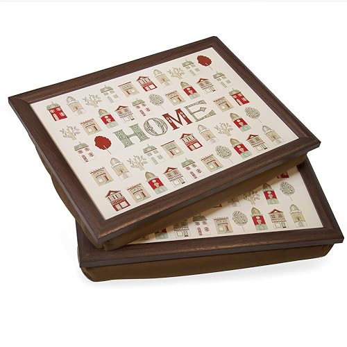 PACK OF 2 Lap Trays with a Bean Bag Base Personalised Lap Tray with