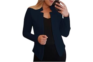 FARTEY Blazer Jackets for Women Fashion Dressy Open Front Cardigan Jacket Casual Long Sleeve Work Office Suit Jacket
