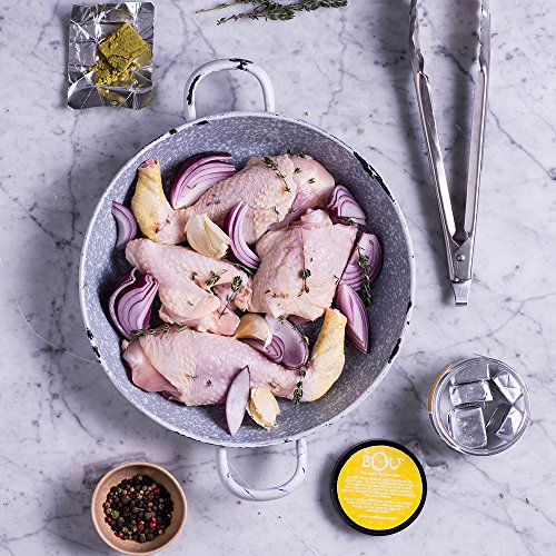 BOU Chicken Flavored Bouillon Cubes, Pack of Six (6) 2.53 Ounce