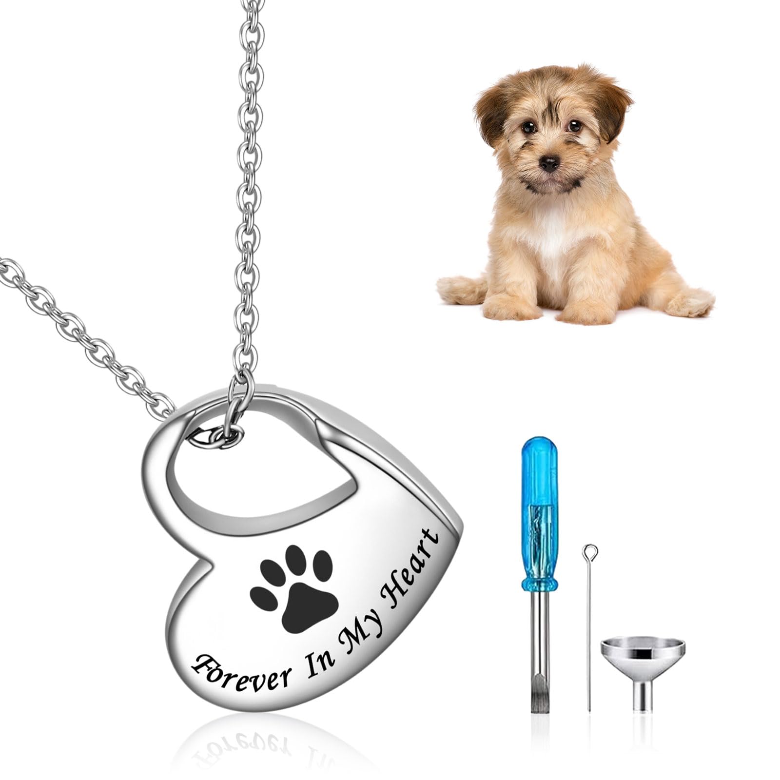 Pet Ashes Keepsake Dog Necklace Keepsake For Dog Ashes Pet Ashes Keepsake Dog Ashes Necklace Dog Ashes Urn Ashes Keepsake Heart Necklace Pet Urn Ashes Necklace for Ashes Dog Pet Ashes Necklace Dog