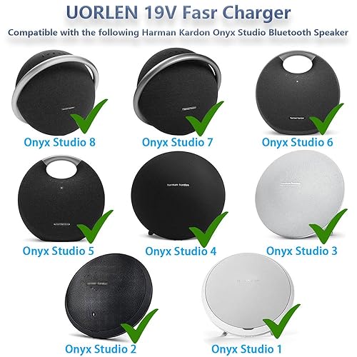 for Harman Kardon Charger, Compatible with Harmon Kardon Onyx