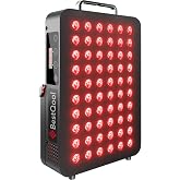 BestQool Red Light Therapy Panel, 660nm Red &amp; 850nm Infrared Light, 105W | Elite-Grade Dual Chip Infrared Therapy, 3 Modes Red Light Therapy for Face and Body, Adjustable Stand for Home Use, BQ60