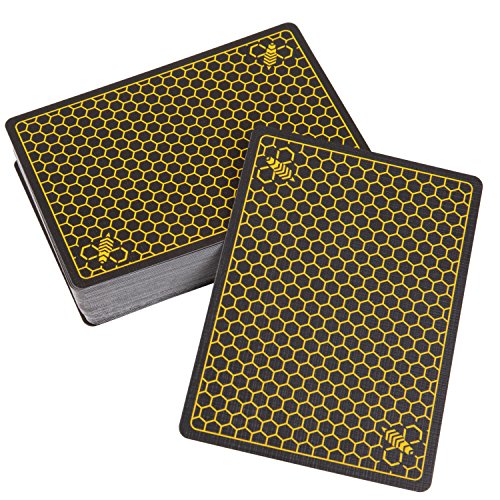 Ellusionist Super Bees Spielkarten – Luxuriöses Deck Mit Goldtinte, Unterstützt Bienenwohlfahrt