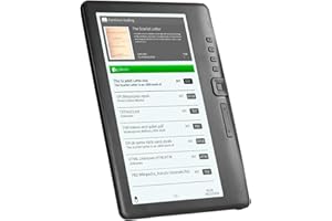Sanfoelek BK7019 Portable e-Book Reader 16GB 7inch Multiion E-Reader Backlight Color LCD Display Screen