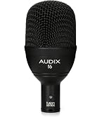 Amazon.com: AUDIX D6 Cardioid Dynamic Kick Drum Microphone for