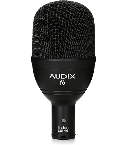 Amazon.com: AUDIX D6 Cardioid Dynamic Kick Drum Microphone for