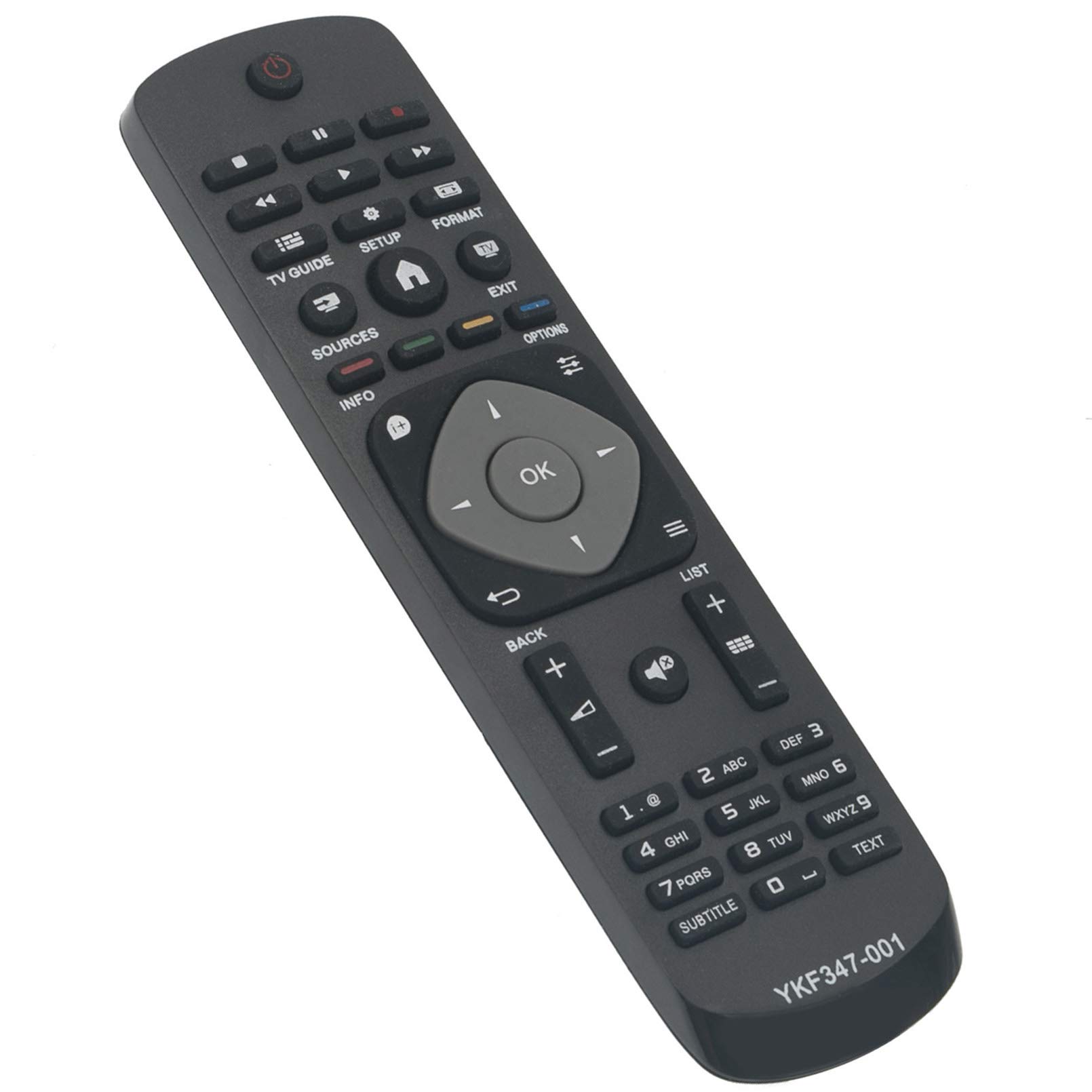 ALLIMITY Remote Control Replace fit for Philips 4K UHD TV 32PHT4012/05 32PHS4012/12 42PFS4012/12 43PFT4002/05 43PFS4012/12 50PFS4012/12