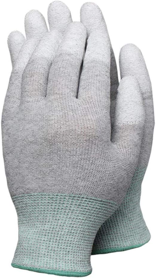 1 Pair Medium Size AntiStatic ESD Gloves for PC Computer Electronics