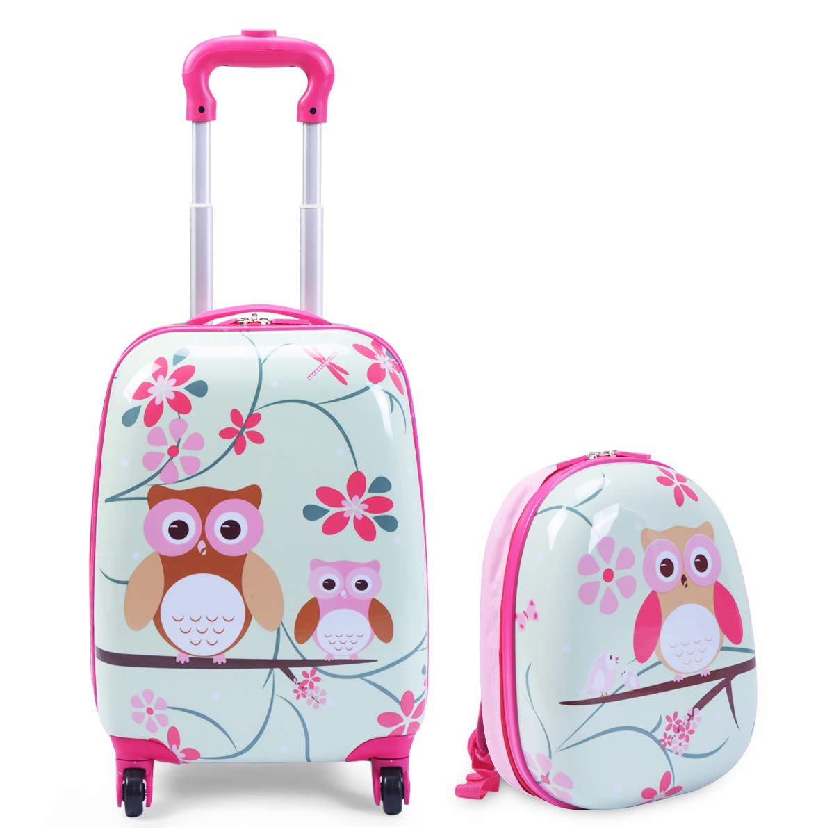 luggage set with backpack