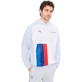 PUMA Mens Bmw M Motorsport Long Sleeve Pumatech Hoodie Casual Outerwear Casual - Grey