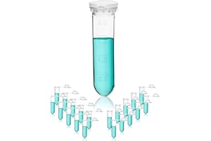 LABINVO 2ml Microcentrifuge Tubes with Safe-Lock Cap, Pack of 500, Round Bottom Centrifuge Tubes, PP Material, Molded Graduation 10.3x40.5mm, IN-MT20N