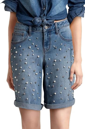 earl denim shorts
