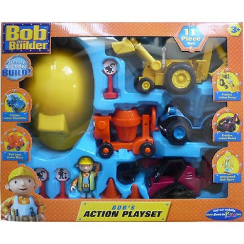 Bob the Builder Bob's Action Playset by Born To Play Buy Online in