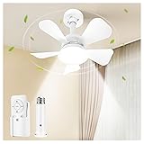 NBKLS Ceiling Fans with Lights and Remote, Quiet