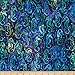 Artisan Batiks Totally Tropical Sea Horses Pacific Fabric By The Yard