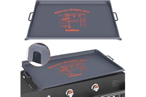 UWILLION Blackstone Griddle Cover 28" Silicone Griddle Mat, Heavy Duty Griddle Accessories Food Grade, Rust & Dirt Protection, Reusable & Durable Grill Mat for All-Year Use