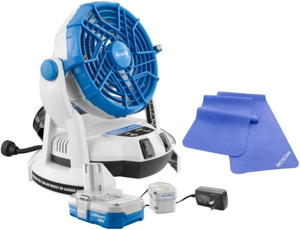 cooling bucket fan