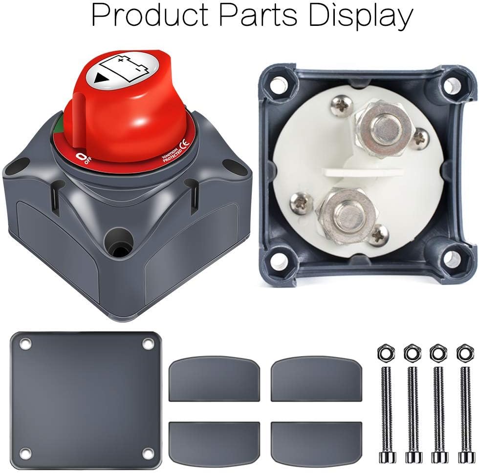 Battery Disconnect Switch 75904 For Excavator Lasting Battery