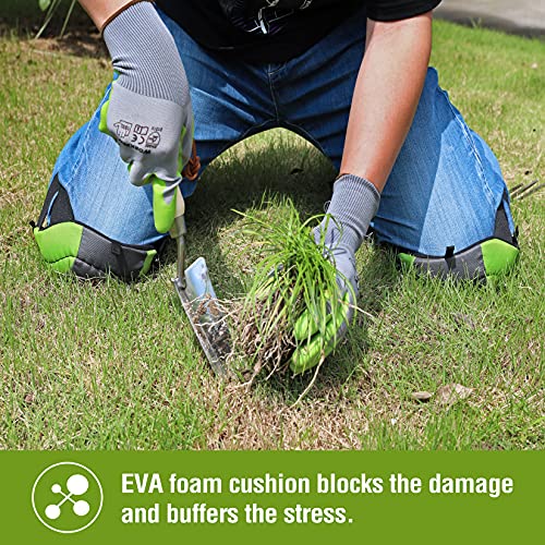 WORKPRO Garden Knee Pads, Flooring Kneepads with Foam Padding, Comfortable Kneeling Cushion for Gardening, House Cleaning, Construction Work