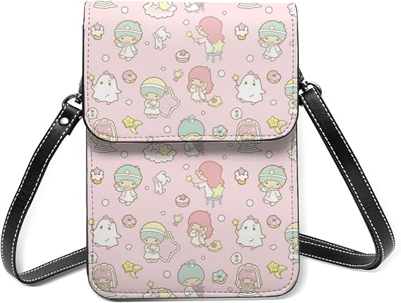 Amazon リトルツインスターズ キキララ 可愛い アニメ 携帯ホルダー ショルダーバッグ スマホポーチ ワンショルダーバッグ ポシェット ミニポーチ 斜めがけ ポシェット 防水 軽量 アニメ Danesi シューズ バッグ