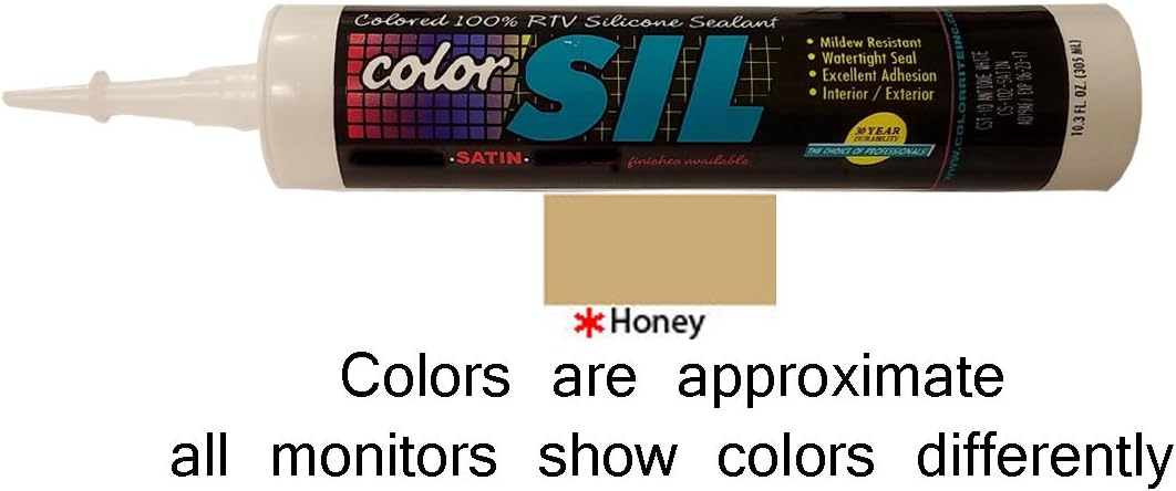 Color Matched Silicone Caulk - Southern Grouts & Mortar (39 Colors) (Honey)
