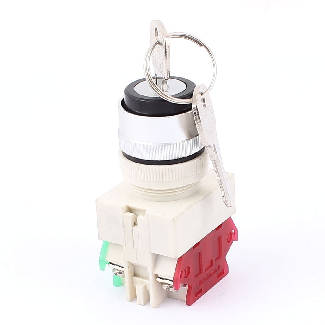 Sourcingmap NO/NC Type ON-Off 2 Position Security Key Lock Rotary Switch