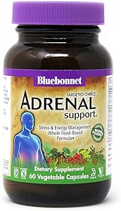 Bluebonnet Nutrition Targeted Choice Adrenal Support, 60 Count