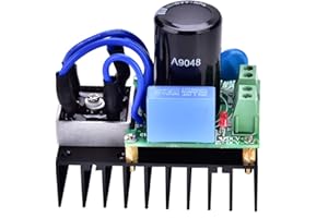VIKYE Rectifier Module, 0-220V AC at 0-311V DC 10A Universal Rectifier Rectifier Card Power Supply Board for Power Indicator and Screenprint Markings
