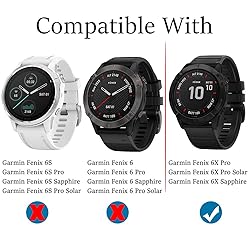 Suoman 4-Pack for Garmin Fenix 6X Pro / 6X Pro