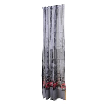 Amazon Com Awakingdemi Window Curtains Sheer Voile Panel Drapes