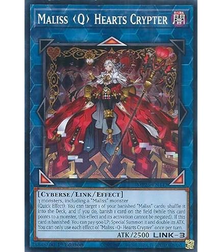 Amazon.com: Maliss Q White Binder - CRBR-EN019 - Super Rare - 1st