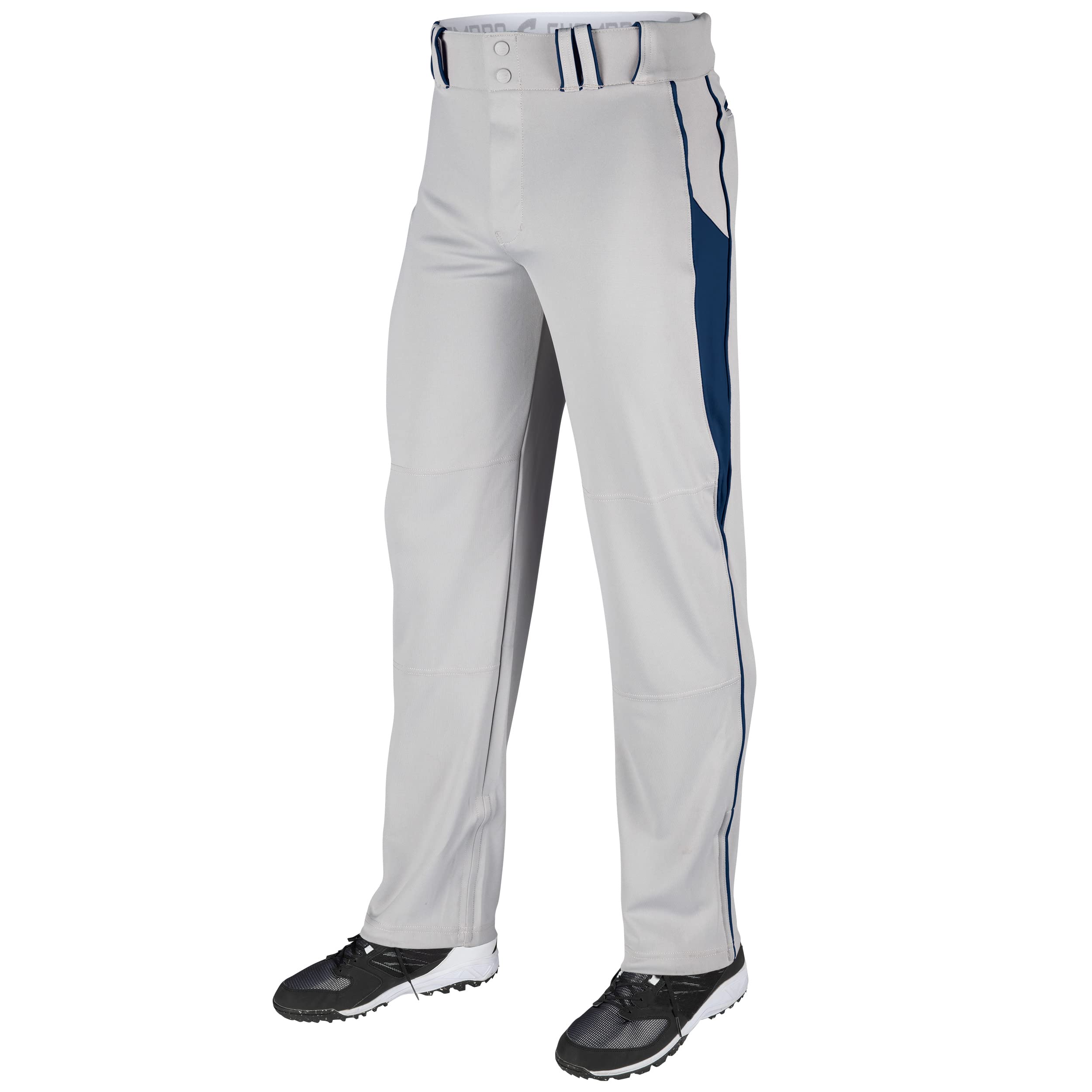 Photo 1 of CHAMPRO Triple Crown OB2 Open-Bottom Loose Fit Baseball Pants with Adjustable Inseam and Reinforced Sliding Areas