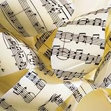 PCB Chocolate Transfer Sheet: Musical Notes, Brown
