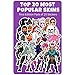Popular Skins Sticker Set (20 PCS), Video Game Party Supplies, Waterproof Stickers Laptop, Trolley, Car