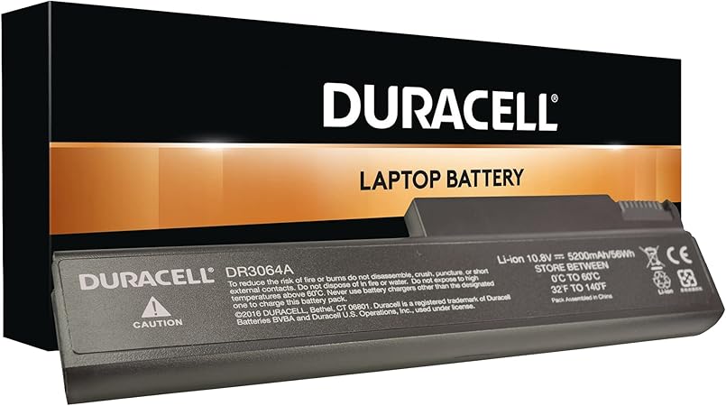 Duracell Original Laptop Battery For Compaq Notebook 4962 001 Fits Hp 6530b 6730b Elitebook 6930p Probook 6545b Laptops Amazon Co Uk Computers Accessories