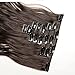S-noilite Long Curly Wavy Straight Clip in on 8 Pieces Full Head Set Hair Extensions 8pcs Hairpiece Extension Many Colors for Girl Lady Women