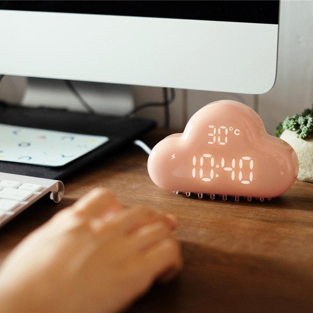 HEDDK Digital Despertador, Control del Sonido Calendario de ...