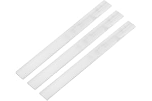uxcell Square Aluminum Flat Bar, 3Pcs 1/4" Thickness 1" Width 12" Length Square Aluminum Bar 6061 Aluminum Flat Plate, 6 x 25