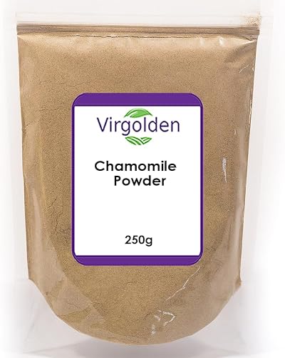 Virgolden Chamomile Powder 250g - Herbal Supplement for Wellness