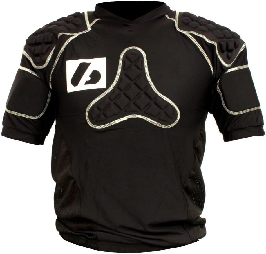 rugby shoulder pad RSP5, 5 pieces, size S, black