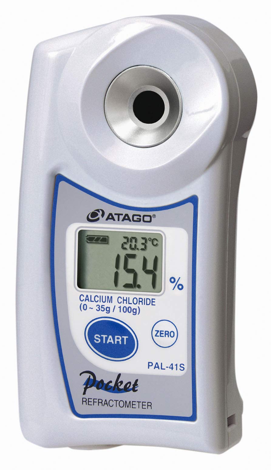 ATAGO Calcium Chloride Refractometer PAL-41S for Snow melting agents
